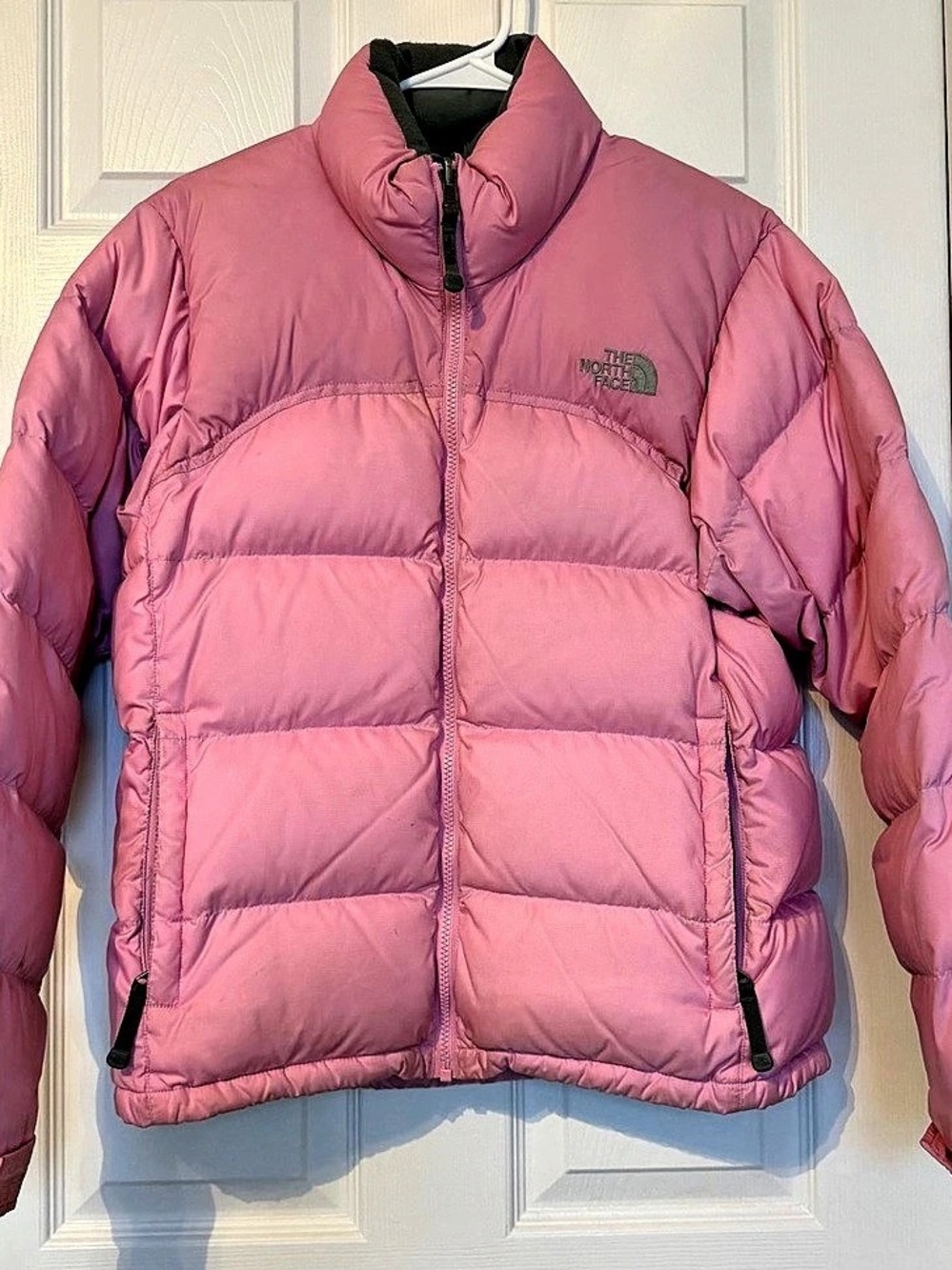 The North Face 1996 Retro Nuptse Jacket Puffer Pink - Women's Size Medium
